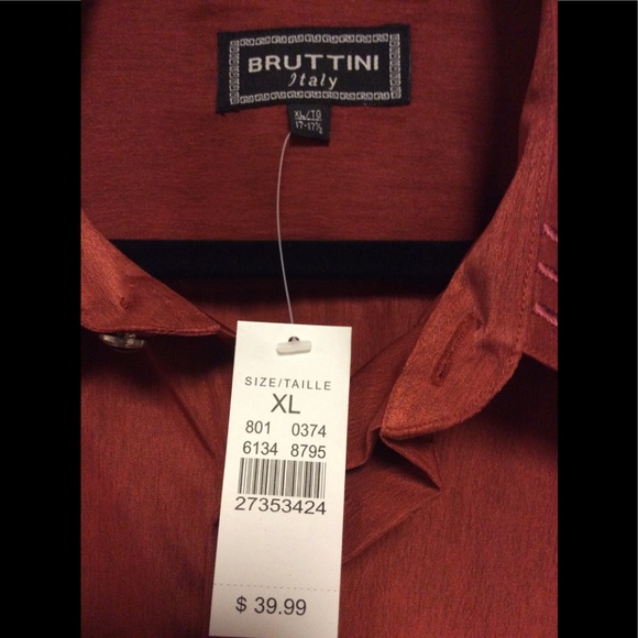 Bruttini Italy Designer Shirt - Picture 3 of 4